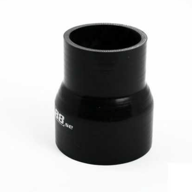 Silicone Hose Reducer - Black 2.25" - 3'' (57-76mm)