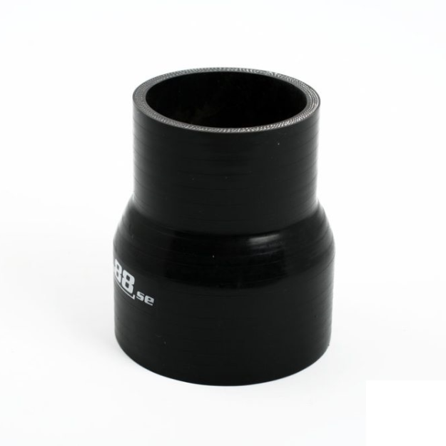 Silicone Hose Reducer - Black 3.75" - 4.5'' (95-114mm)