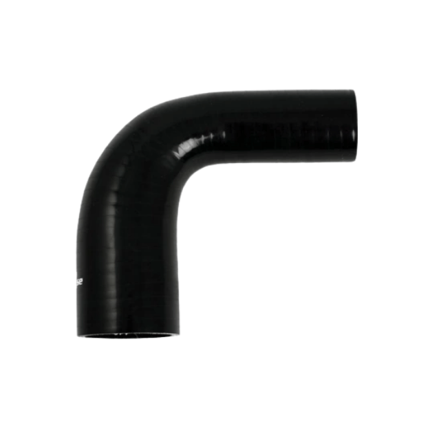Silicone Hose Reducer Bend Black -  90 Degree 2.75 - 3.5'' (70 - 89mm)