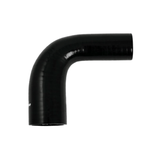 Silicone Hose Reducer Bend Black - 90 Degree 3.125 - 3.5'' (80-89mm)