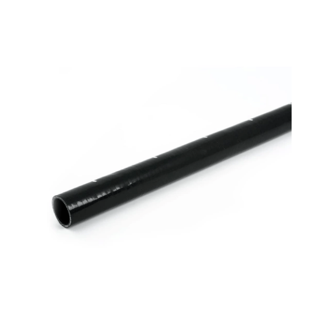 Silicone Hose Straight length Black - 0.25'' (6.5mm)
