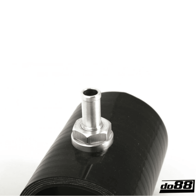 Silicone Hose Wall Connection - 8mm