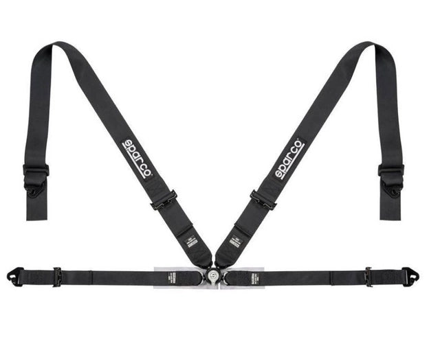 Sparco 4 Point Safety Harness (Black) - CDMSPORT