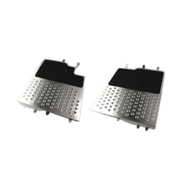 Swagier BMW E46 Footrests and Floor Plates Stainless
