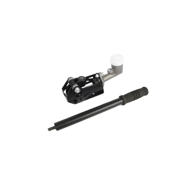 Swagier Inverted hydraulic handbrake with master brake cylinder (integrated reservoir)