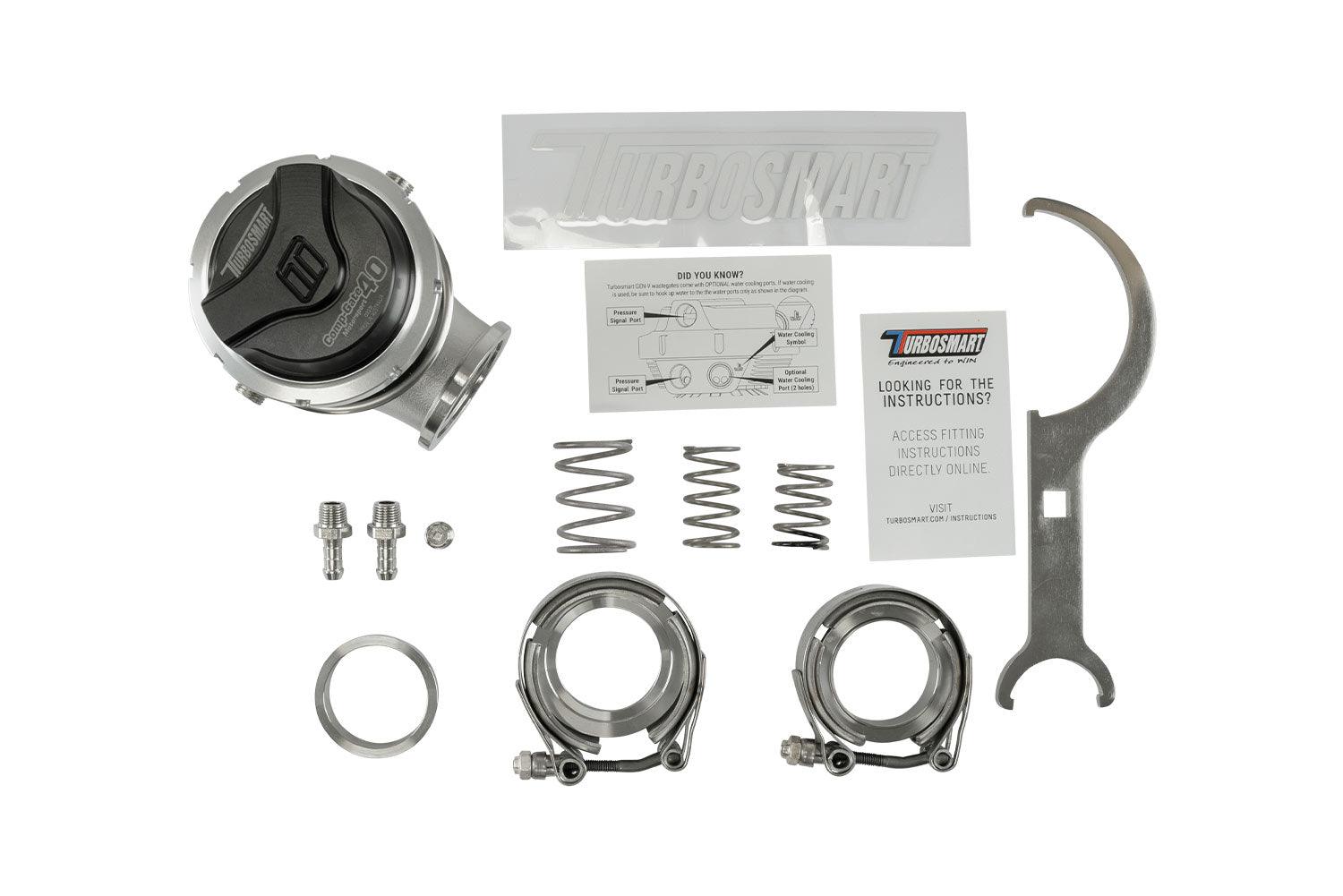 Turbosmart 40mm GEN-V Compgate Wastegate (Motorsport) - CDMSPORT