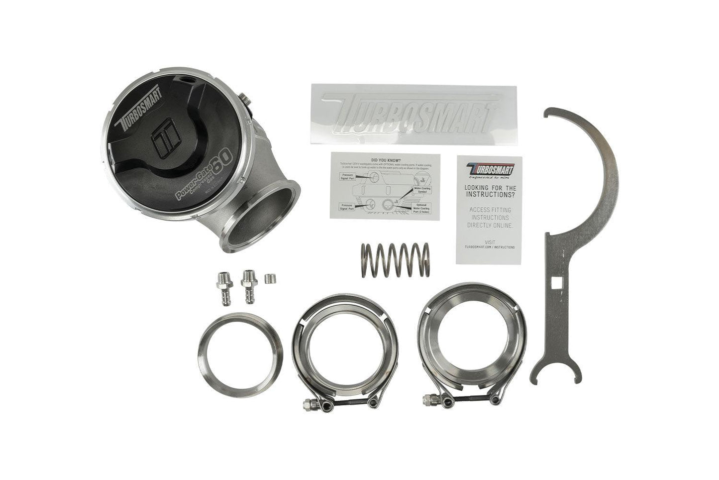 Turbosmart 60mm GEN-V PowerGate Wastegate (CG/CO2) - CDMSPORT