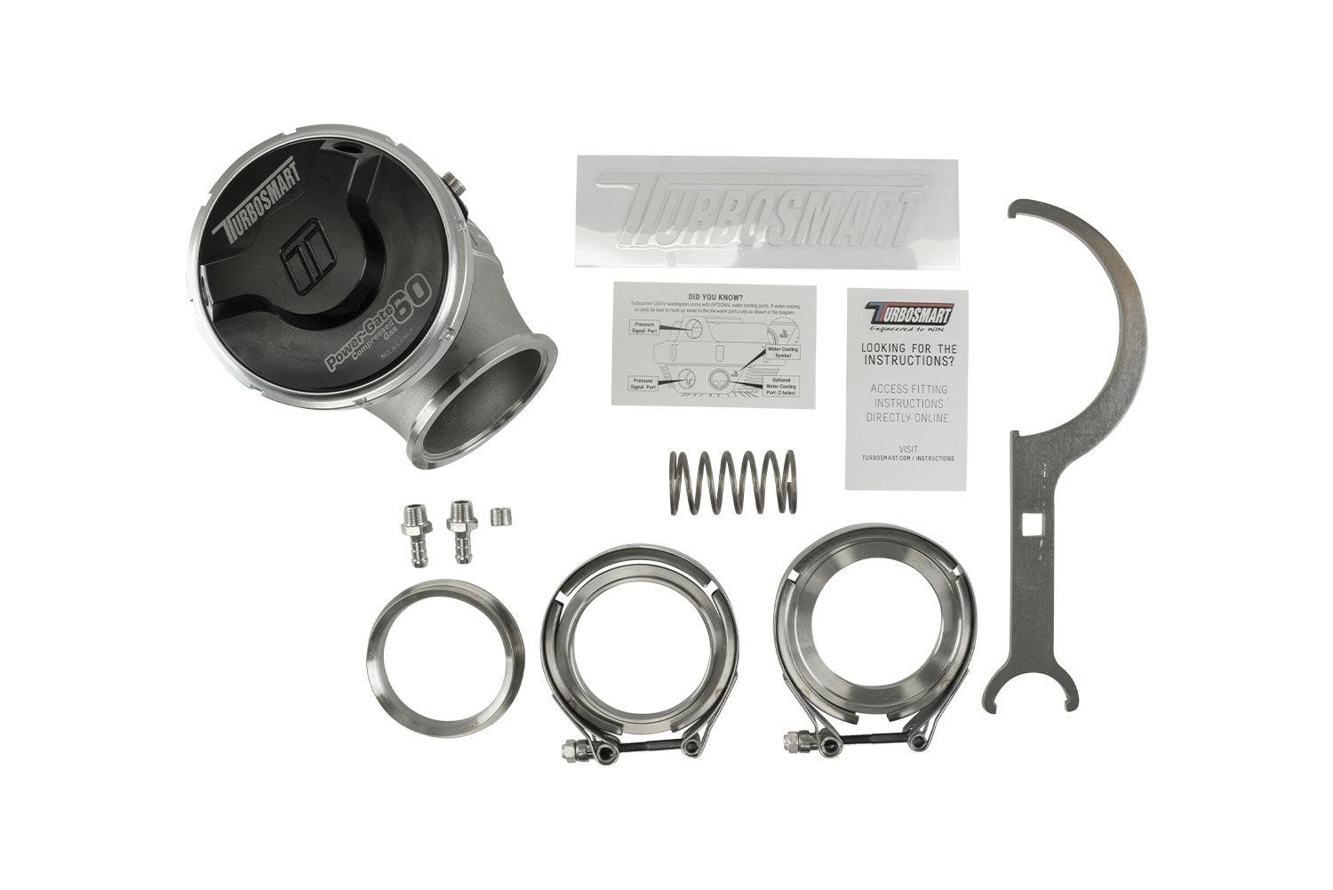 Turbosmart 60mm GEN-V PowerGate Wastegate (CG/CO2) - CDMSPORT