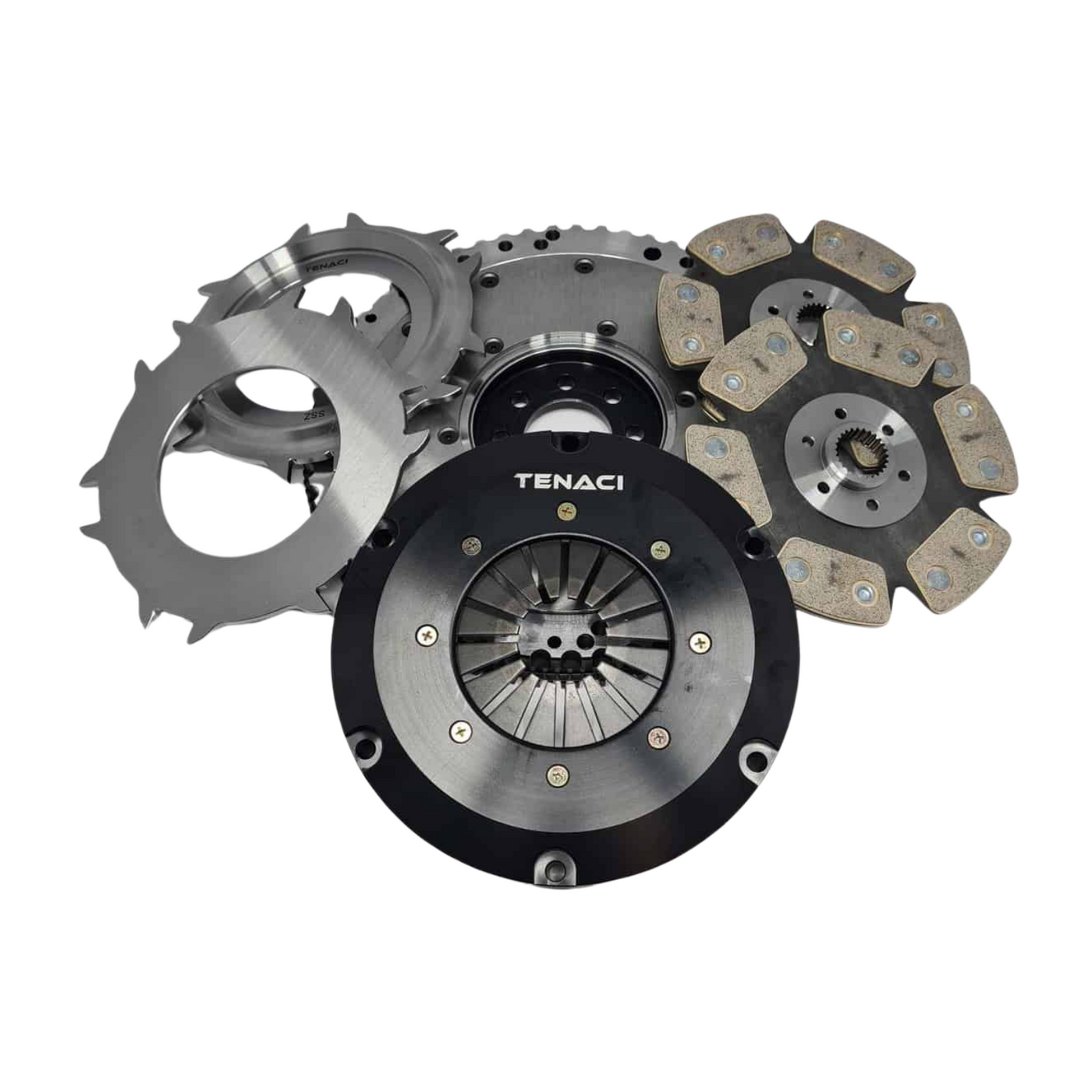 Tenaci Motorsport Nissan Skyline RB20 RB25 RB26 Performance Series Twin Plate Clutch Kit 184mm 7.25" - CDMSPORT