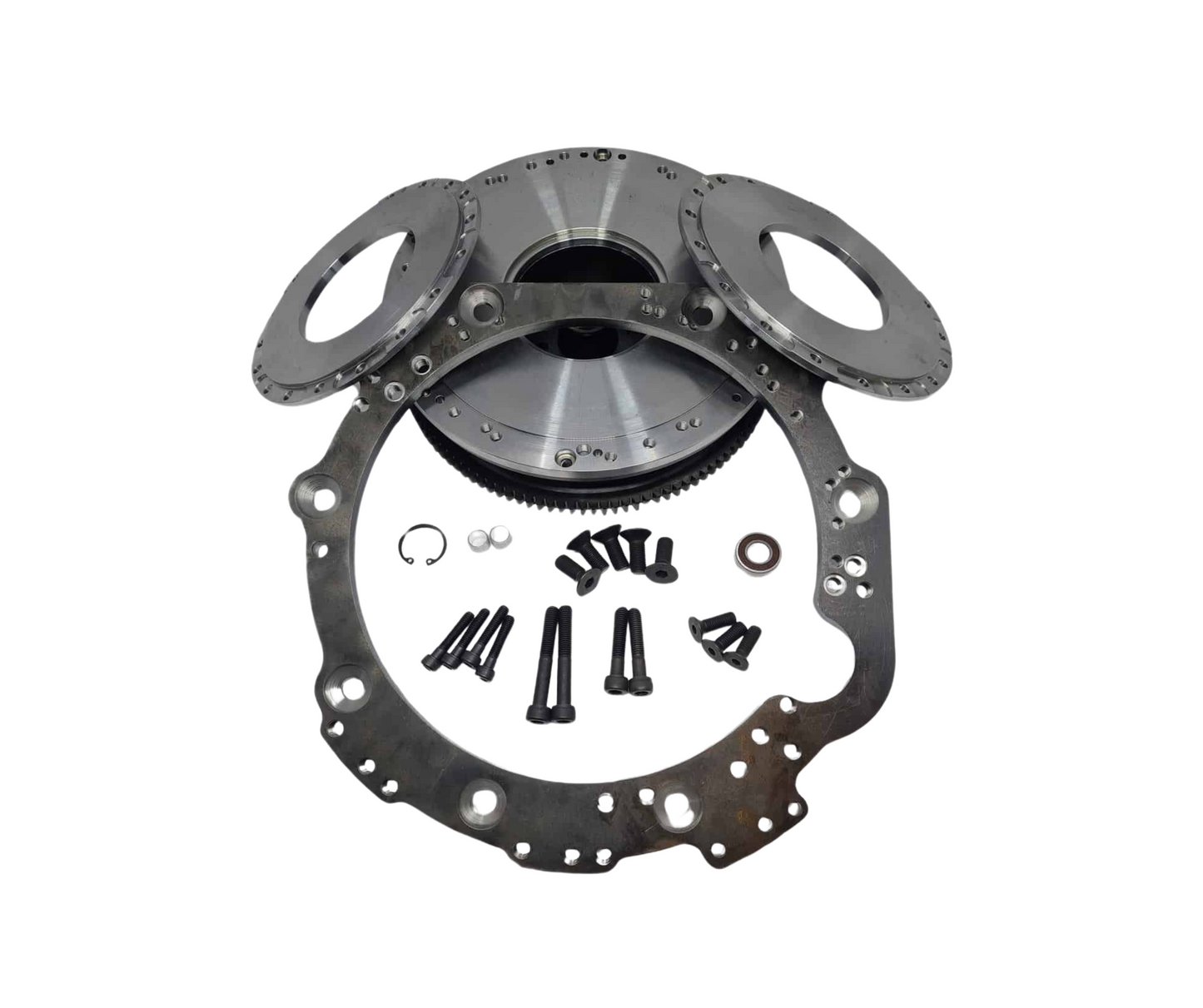 Tenaci Motorsport Toyota 2JZ - BMW GS6-53DZ Gearbox Twin Plate Clutch 7.25" 184mm Adaptor Kit