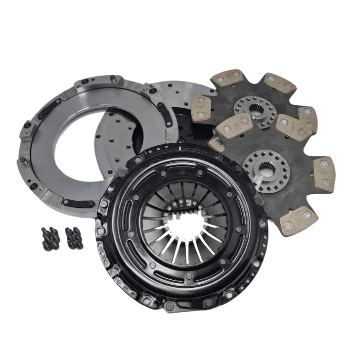 Tenaci Motorsport BMW E36/E46 M52 M54 S50 S52 S54 (6 Speed) Black Series 240mm Twin Plate Clutch Kit & Modular Flywheel - CDMSPORT