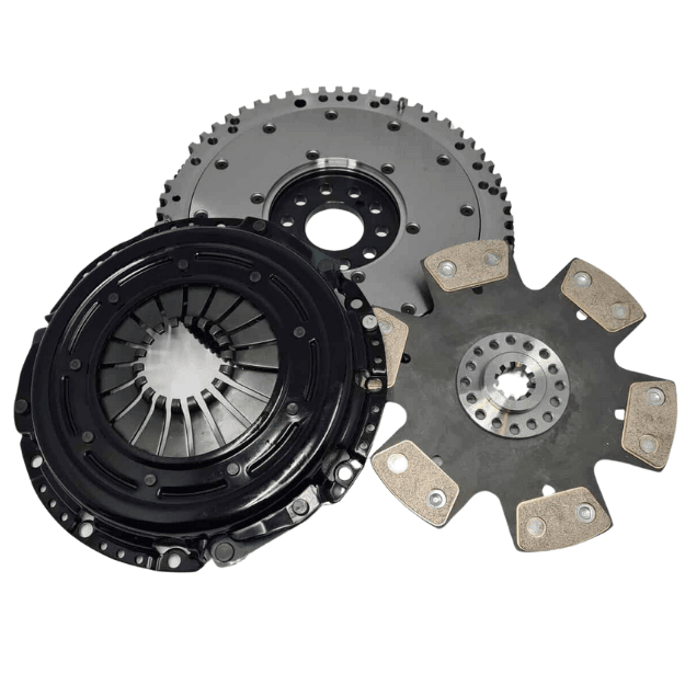 Tenaci Motorsport BMW E36/E46 M52 M54 S50 S52 S54 (6 Speed) Black Series 240mm Single Plate Clutch Kit & Solid Flywheel - CDMSPORT