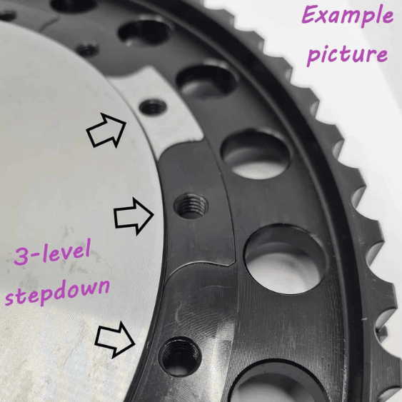 Tenaci Motorsport Volvo Redblock Modular Flywheel - CDMSPORT