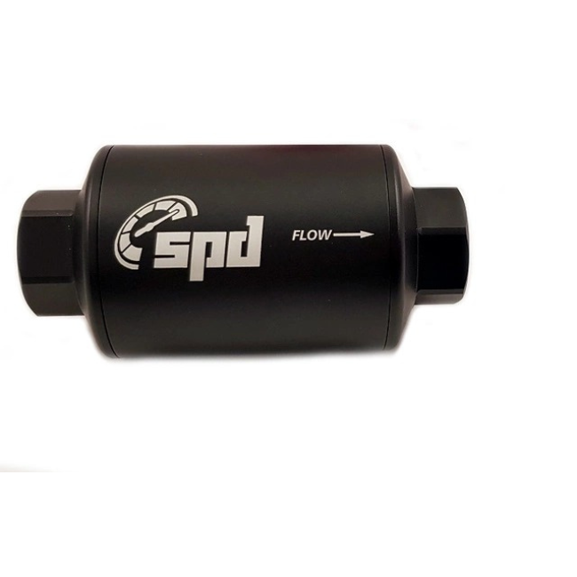 SPD Compact Fuel Filter 10 Microns - Black