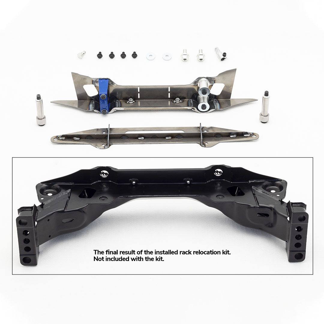 WISEFAB NISSAN 350Z Z33 DRIFT ANGLE KIT WITH RACK RELOCATION