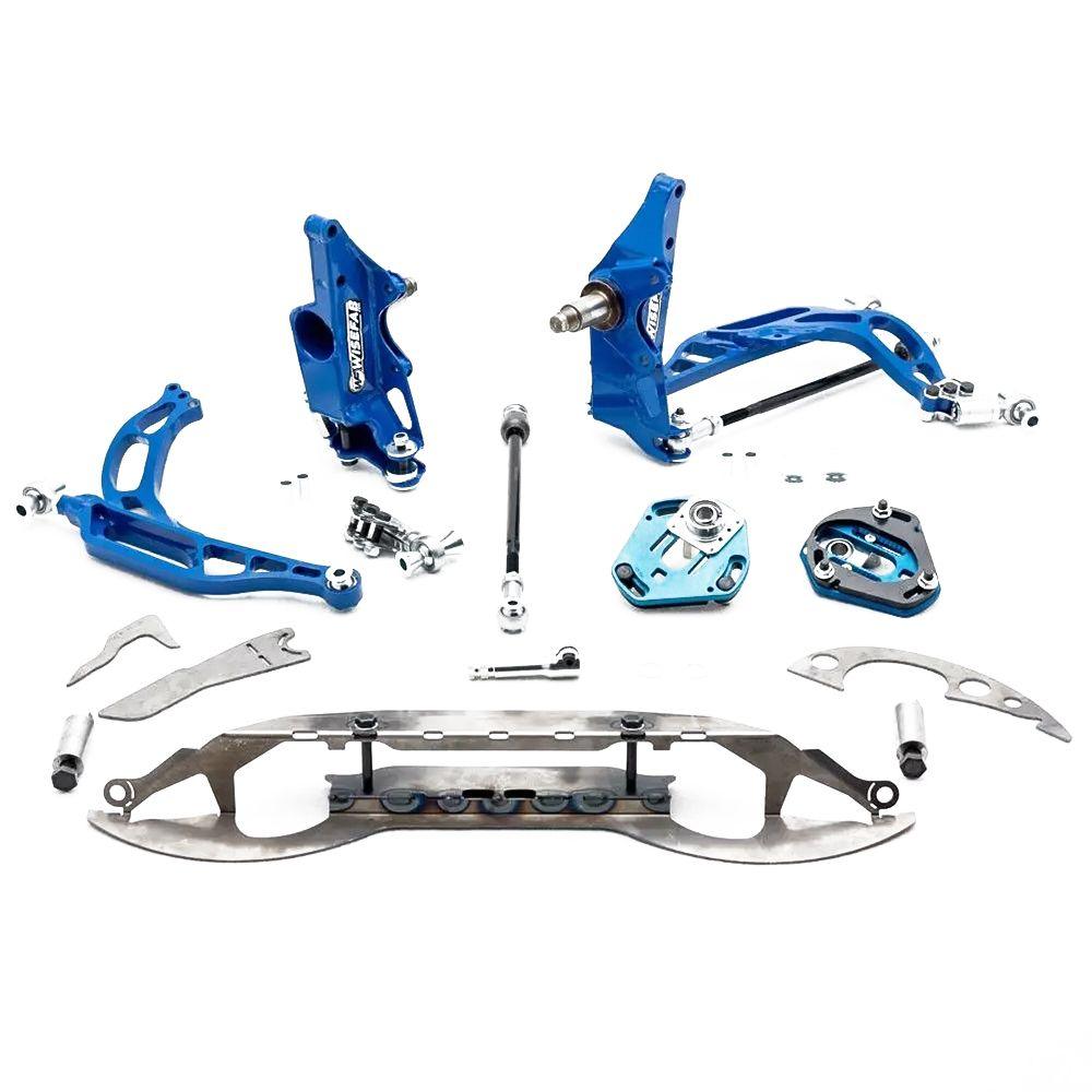 Wisefab Nissan S14 S15 V3 Steering Angle Kit With BMW steering Rack Relocation Kit - CDMSPORT