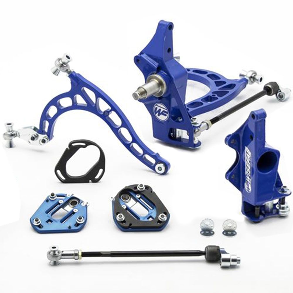 Wisefab Nissan S14 S15 V2 Steering Angle Kit With Offset Rack Spacers - CDMSPORT