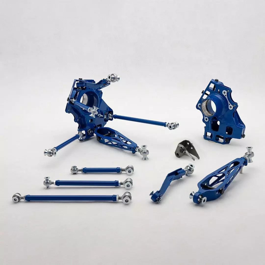 Wisefab Toyota Supra A90 Rear Suspension Drop Knuckle Adjustable Arm Kit