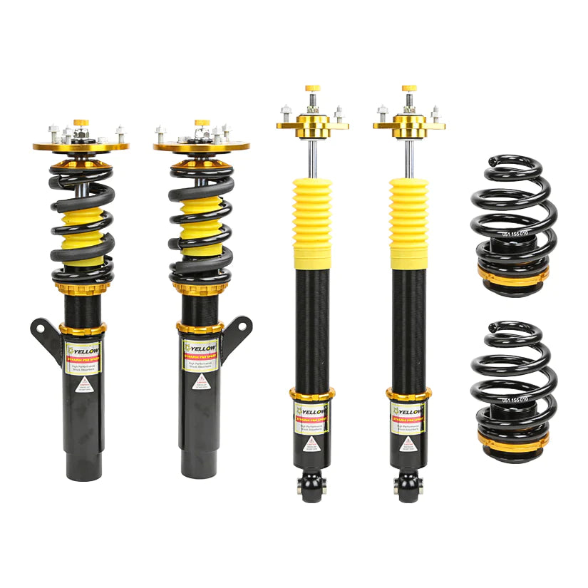 Yellow Speed Racing BMW E46 M3 (01-06) Dynamic Pro Sport Coilovers With Offset Top Mount