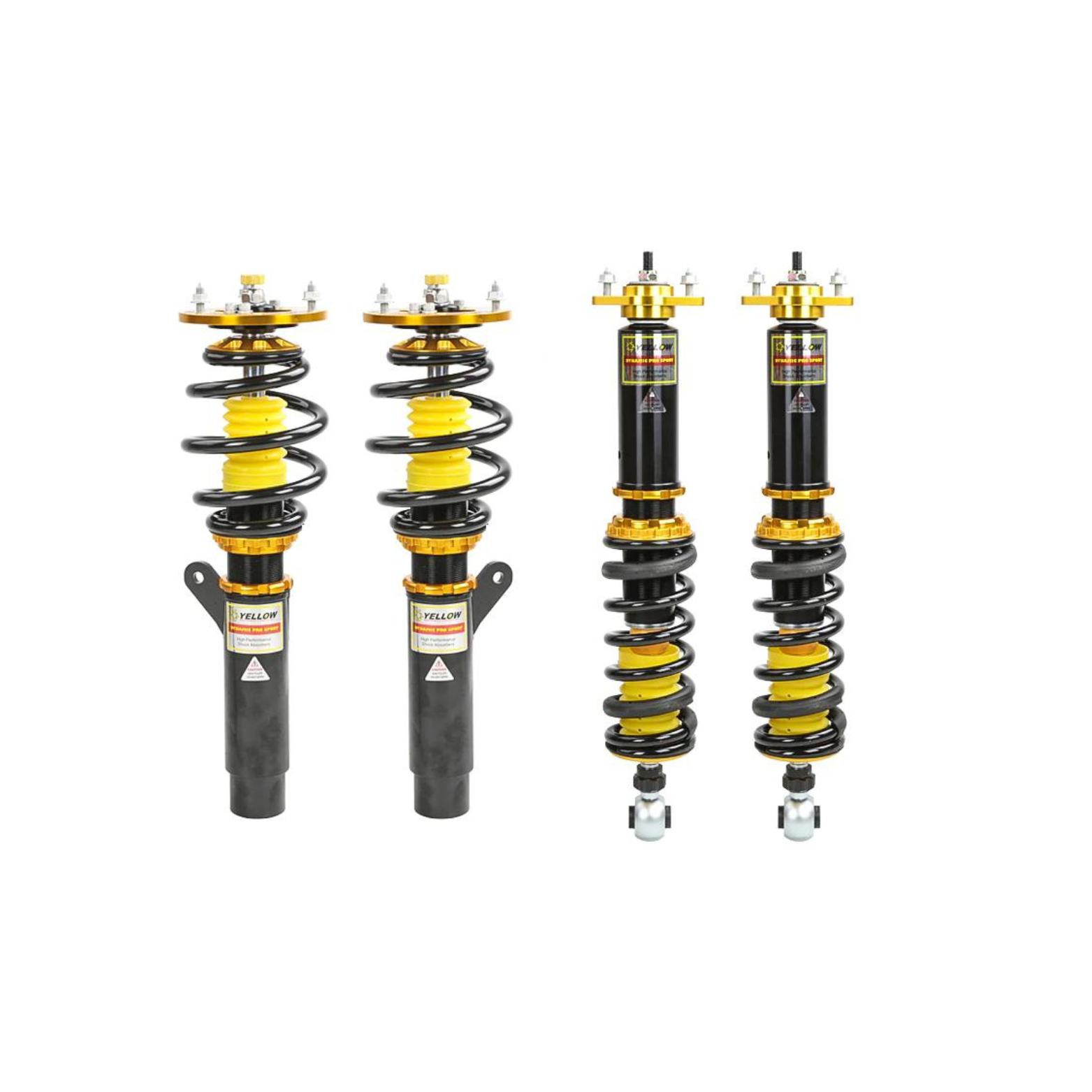 Yellow Speed Racing BMW E46 (98-05) True Rear Dynamic Pro Sport Coilovers