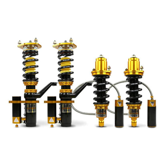 Yellow Speed Racing BMW E46 (98-05) True Rear Advance Pro Plus Racing 2 way adjustable Coilovers - CDMSPORT