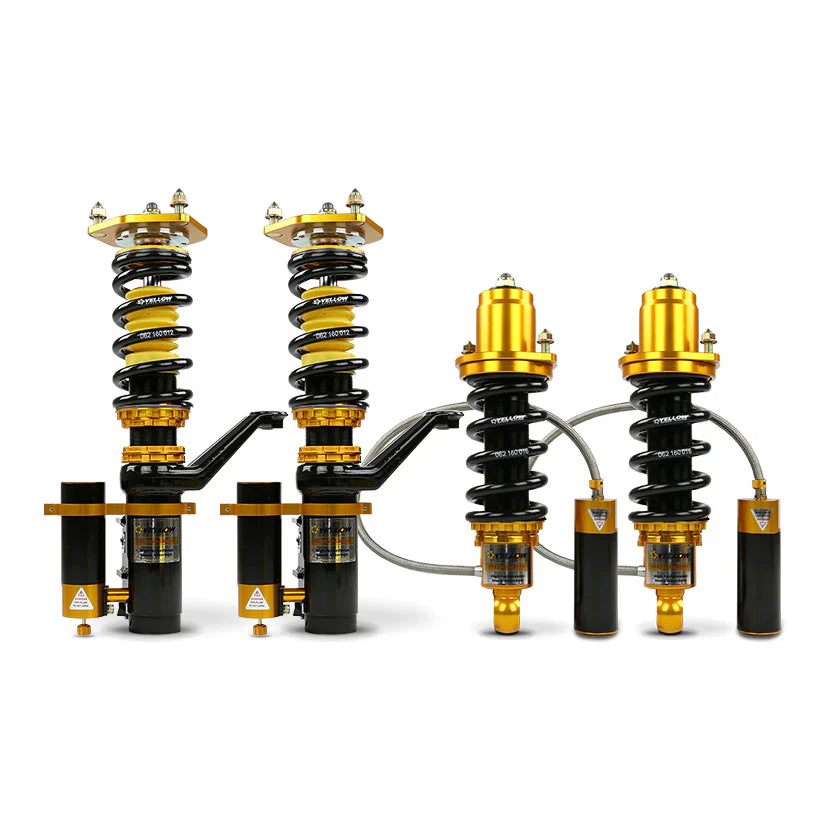 Yellow Speed Racing BMW E46 (98-05) True Rear Advance Pro Plus Racing 2 way adjustable Coilovers