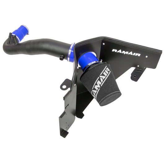RamAir Performance Foam Induction Kit for 2.3 Ecoboost Ford Mustang - Blue Hose