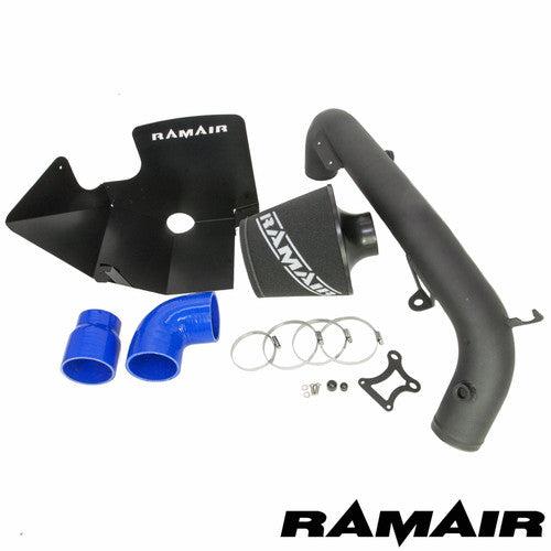 RamAir Performance Foam Induction Kit for 2.3 Ecoboost MK3 Ford Focus RS - Blue Hose