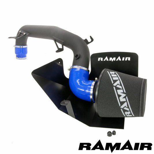 RamAir Performance Foam Induction Kit for 2.3 Ecoboost MK3 Ford Focus RS - Blue Hose