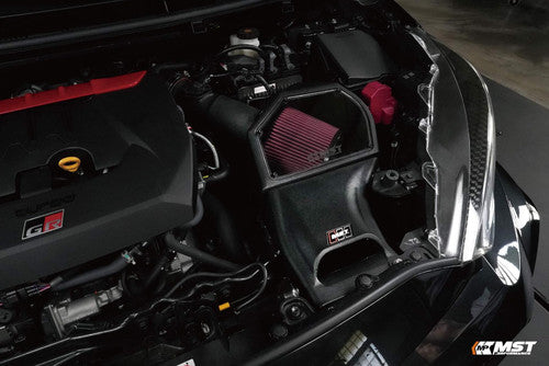 RamAir MST Performance Intake Air Filter Induction Kit For Toyota Yaris GR - Black Hose