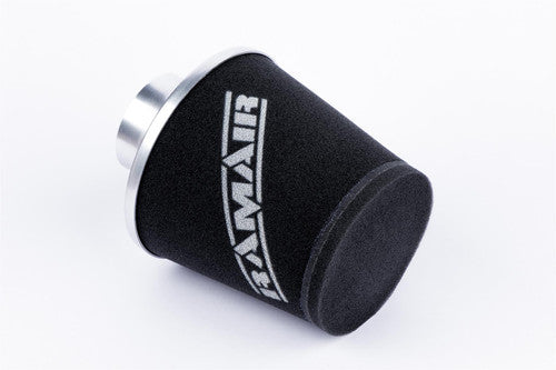 Ramair Small Foam Filter Aluminium Base 70mm (2.75inch) OD Silver