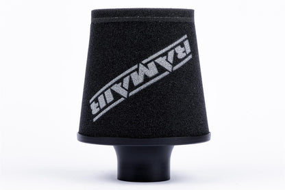 Ramair Small Foam Filter Aluminium Base 70mm (2.75inch) OD Black