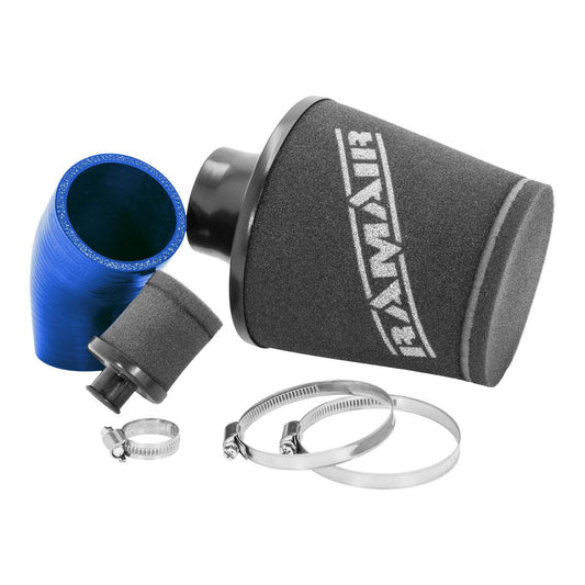 RamAir Performance Foam Induction Kit for Mini Cooper R50/R53 - Blue Hose