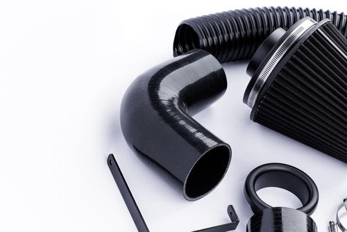 RamAir Performance Pleated Induction Kit for VW MK5 Golf R32 3.2 V6 - Black Hoses