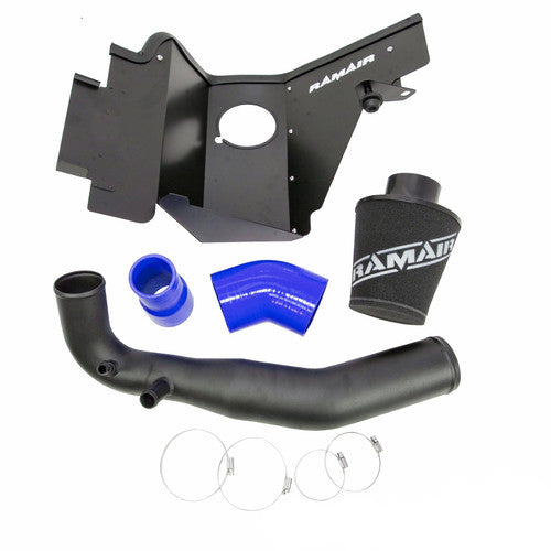 RamAir Performance Foam Induction Kit for 2.3 Ecoboost Ford Mustang - Blue Hose
