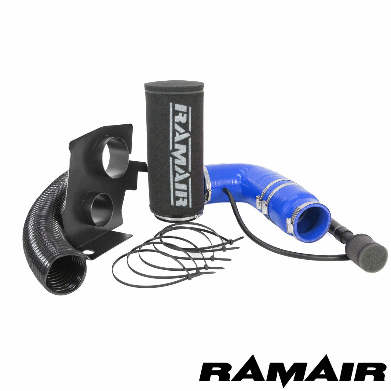 RamAir Performance Foam Induction Kit for 1.2 THP & VTI Citroen & Peugeot - Blue Hose