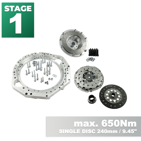 PMC Motorsport Toyota M60 / M62 - BMW M57 GS5-39 / Getrag 420 Gearbox Adaptor Clutch Kit (650NM)
