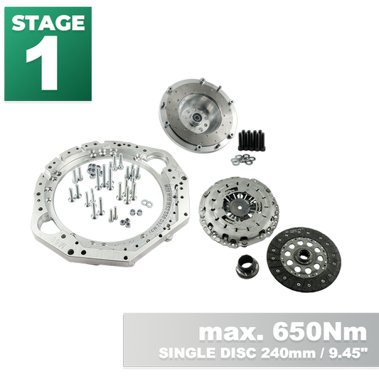 PMC Motorsport Toyota M60 / M62 - BMW M57 GS5-39 / Getrag 420 Gearbox Adaptor Clutch Kit (650NM)