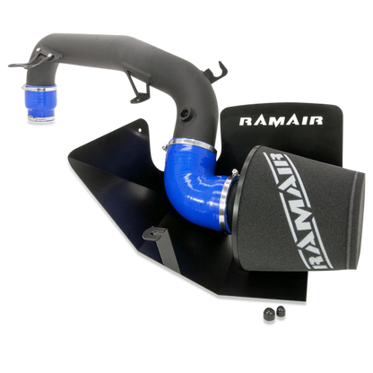 RamAir Performance Foam Induction Kit for 2.3 Ecoboost MK3 Ford Focus RS - Blue Hose
