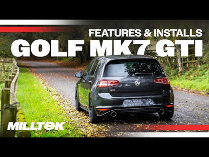 Milltek Volkswagen Golf MK7 GTi (including GTi Performance Pack Clubsport & Clubsport S models) 2013-2016 Cat-back Exhaust - Polished Tips - SSXVW230