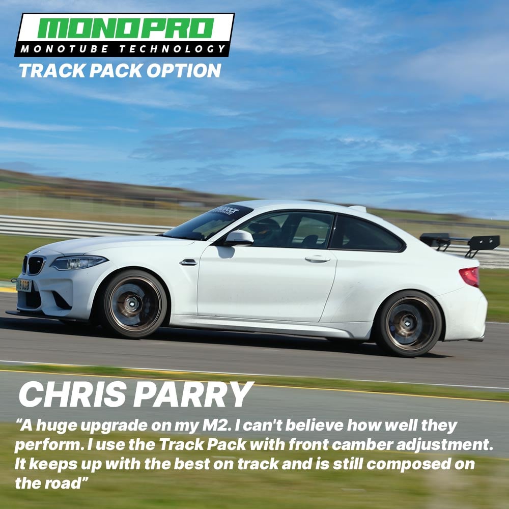 HSD MONOPRO COILOVERS BMW F87 M2 COMPETITION CAMBER TOP MOUNTS - CDMSPORT