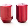 WORK WHEELS M12X1.5 CLOSED END WHEEL NUTS - RED (PACK OF 20)