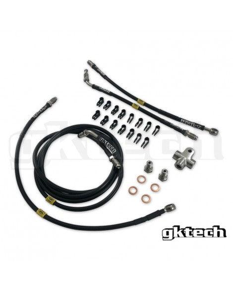 GK-Tech Nissan S13 Braided Brake Line ABS Delete Kit - CDMSPORT