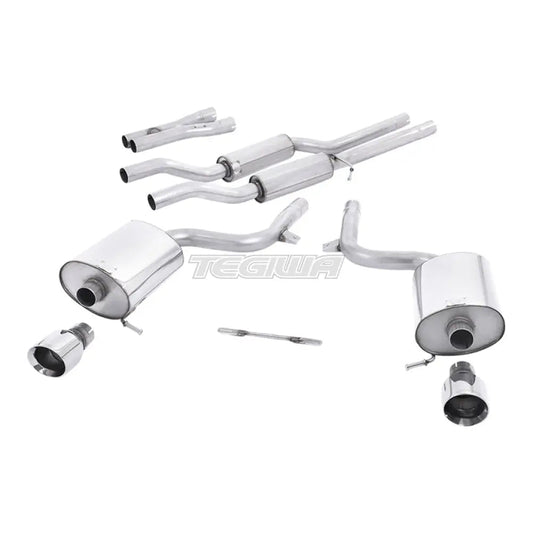 Milltek Audi A4 3.0 V6 B6 quattro Saloon Avant & Cabriolet 2001-2005 Cat-back Exhaust - SSXAU296