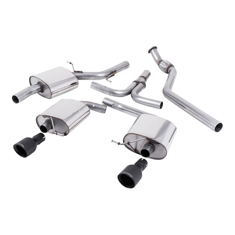Milltek Audi A5 Cabriolet 2.0 TFSI 2WD and quattro (manual only) 2009-2012 Cat-back Exhaust