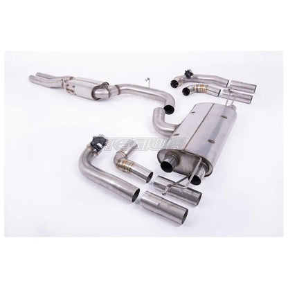 Milltek Audi RS3 Saloon/Sedan 400PS (8Y MQB EVO) - Non-OPF/GPF Models 2022-2023 Particulate Filter-back Exhaust
