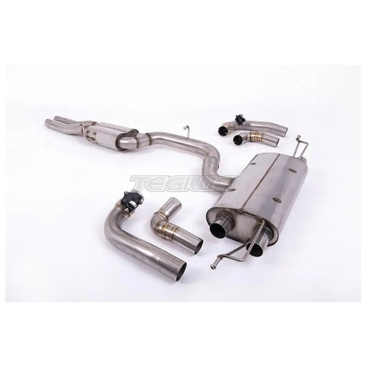 Milltek Audi RS3 Sportback 400PS (8Y MQB EVO) - OPF/GPF Models 2021-2023 Particulate Filter-back Exhaust - 80mm Resonated