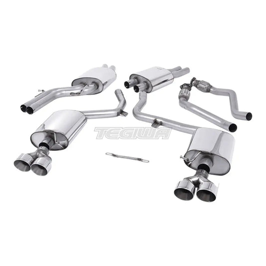 Milltek Audi S4 3.0 Supercharged V6 B8.5 2012-2016 Cat-back Exhaust