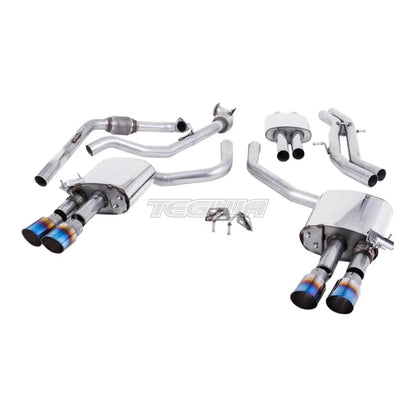 Milltek Audi S4 3.0 Turbo V6 B9 - Saloon/Sedan & Avant (Non Sport Diff Models) 2016-2023 Cat-back Exhaust