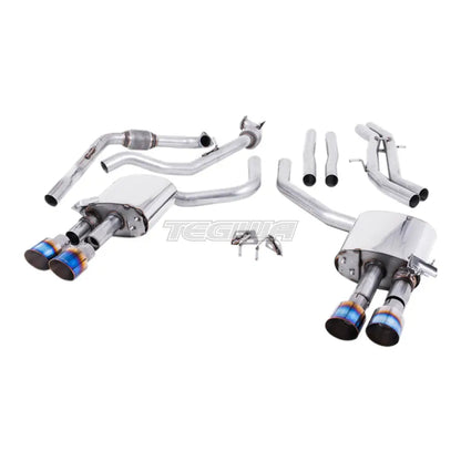Milltek Audi S4 3.0 Turbo V6 B9 - Saloon/Sedan & Avant (Sport Diff Models Only & Without Brace Bars) 2016-2023 Cat-back Exhaust